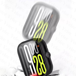 แก้วและเคสสำหรับ Redmi Watch 5 ฝาครอบพลาสติกพร้อมตัวป้องกันหน้าจอสำหรับ Redmi Watch 4