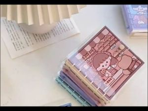 80 Lbr Buku Catatan Notebook A6 Dairy Girl B0050