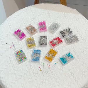 [HCM] Set 100 ghim đầu ngọc trai nhân tạo 39mm dùng trong may vá DIY -Cozy520