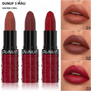 Son Môi Matte Velvet 3.5g Chống Thấm Nước Lâu Trôi Không Chuyển Màu Dưỡng Ẩm Son Bóng Nhẹ Nhàng 3 Màu Lựa Chọn