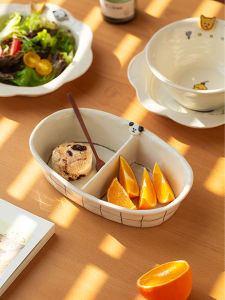 SIYUE | Cute Sectioned Plate For Home Weight Loss 1