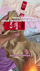Golden Nick - 6 Pcs Celana Dalam Wanita (Warna Muda) CD Wanita - Bisa COD