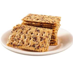 Salty Crispy Mildly Alkaline Anti-hunger Satiety Soda Crackers