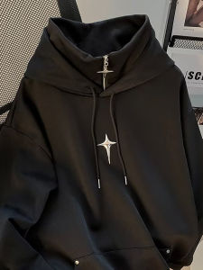 Áo Nỉ Có Mũ Trùm Đầu Dáng Rộng Cho Nam Và Nữ Mùa Thu 2024 Thường Ngày Không Cần Ủi Áo Khoác Ngoài Thường Ngày