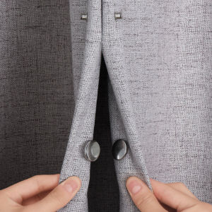 Magnetic Curtain Closure Anti-Light Leak Invisible Door Curtain Shade Magnet Pair Absorption Buckle Home Fabric Accessories