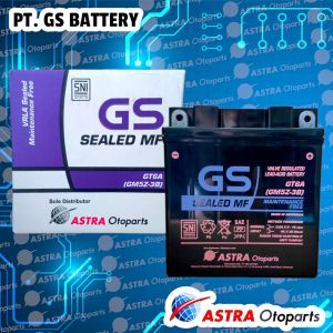 PROMO ORIGINAL ACCU GS ASTRA GT6A GM5Z UNTUK MOTOR FIT X FIT Z KAZE VEGA R ZR TITAN SMASH MTX5AL YB5LB