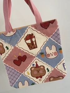 JIVIVIL ⚡Miễn Phí Vận Chuyển⚡ Túi Nữ Túi Tote Túi Đeo Một Bên Vai Túi Vải Bố Phong Cách Nhật Bản Hoạt Hình Túi Xách Tay túi xách nữ túi đeo chéo túi đeo chéo nữ túi xách tui đeo nữ chéo túi tote