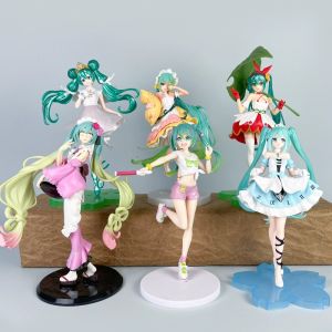 Bandai | Hatsune Miku figure anime moon hare beauty girl fate sky dome girl reme two-dimensional tide play doll model hatsune miku