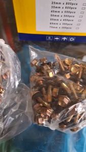 (100pcs) Text Screws for Wood or Steel