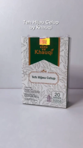 Khauqi Slimming Tea Detox 20 pcs - pelangsing herbal terbaik Teh Hijau Detox Khauqi