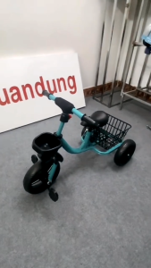 Xe đạp 3 bánh cho bé 1-6 tuổi có giỏ to đựng đồ phía sau XTB3GIOLUOI