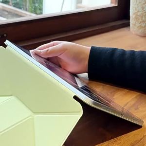 Ốp Lưng Dynamic Folio Cho iPad Pro 13/11 iPad Air 13/11 iPad Mini A17 - Bao Da Giả Có Chức Năng Chân Đế