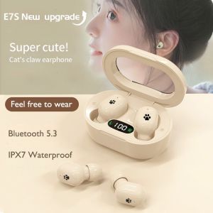 E7s Tws Wireless Earphones Bluetooth Headphone Noise Cancelling In Ear Headset with Microphone for Mobile Phones