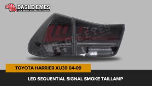 TOYOTA HARRIER XU30 2004-2009 LED SEQUENTIAL SIGNAL SMOKE TAILLAMP