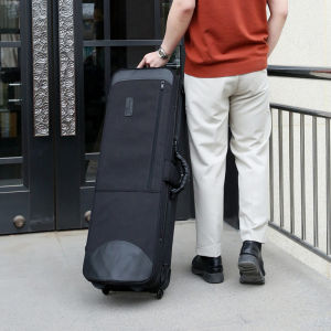 Waterproof Drop-Resistant Modified-Tone Tenor Trombone Bag Bai Ge Musical Instrument Luggage Belt Trolley Pulley Hard Shell Backpack