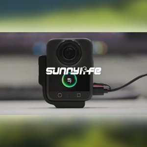 Sunnylife Metal L-Type Mount for DJI Osmo 360 – Vertical & Horizontal + Magnetic Quick Release Adapt