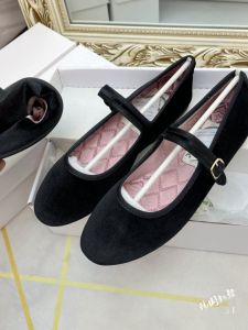 Mary Janes Flat Velvet Women Shoes Lightweight round Toe Slip-On Color Block Student Shoes Spring Summer Autumn Fashion Sweet Style