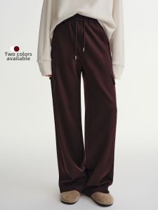 DUSHU | Drawstring Casual Loose Wide Leg Work Pants