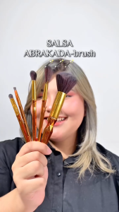 SALSA Abrakada Brush - Kuas Make Up Set Brush Pemula Alat Rias Lembut