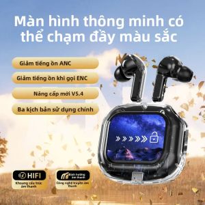 Tai Nghe Bluetooth Beauddy Air31 TWS Có Màn Hình LCD Màu Cảm Ứng Thông Minh Khử Tiếng Ồn HIFI Âm Thanh Nổi Không Dây Tích Hợp Micro
