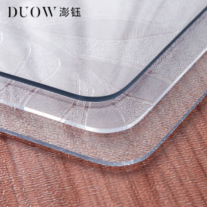 Thickened PVC Waterproof Oven Mitts Oil Free Disposable Tablecloth Frosted Coffee Table Placemat Plastic Glass Crystal Scraper Tablecloth