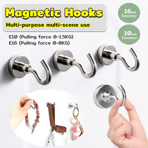 YoPo Powerful Magnetic Hooks For Refrigerator Grill Key Towel Holder Kitchen Home Accessories