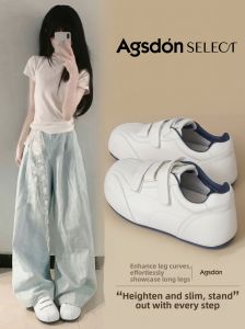 Agsdon | Quality Thick Sole Casual White Shoes