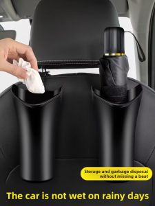 Creative Car Umbrella Storage Bucket Trash Can Umbrella Cover Multi-Functional Vehicle Interior Storage Accessories