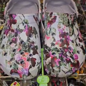 ORIGINAL CLASSIC PHOTREAL FLORAL CLOG