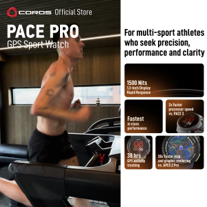 [Hot] COROS PACE Pro Performance Watch | AMOLED 1500 nits display | Advanced Processor Speed | 20 days use + 38hrs with GPS | Sync to Strava