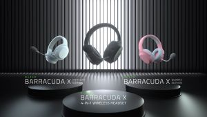 Tai nghe chơi game không dây Razer Barracuda X (2022) Black/White/Quartz - Hàng Chính Hãng