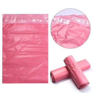 10-50pcs/lot Large Size Pink Plastic Self-sealing Bag Packaging Bag Waterproof Bag For Items Express Protect Bags