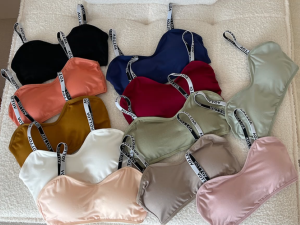 Pakaian Dalam Wanita Sport Bra Tanpa Kawat / Bra Gym Fashion / BH Workout Wanita CF P222