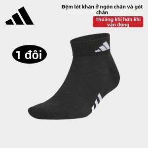 adidas | Vớ Chạy Bộ Thoáng Khí Chống Trượt Đệm Nam