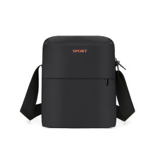 MENSPE Mens Shoulder Bag Cross Body Bag Casual Waterproof Oxford Bag Multi-Layer Large Capacity Casual Sport Street Bag for Travel Outdoor Leisure Office