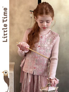 New Chinese Style Vest Children 2026 Autumn Winter
