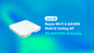 อุปกรณ์กระจายสัญญาณ Reyee รุ่น RG-RAP2260 | Wi-Fi 6 AX3000 High Performance Multi-G Ceiling Access Point