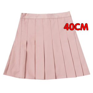 High Waist Black Pleated Skirt Long Size plus Womens Anti-Light High Heels Student Versatile JK Short Skirt Korean Style Commute