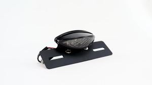 JNYD Motorcycle LED Rear Brake Tail Light Stop License Plate Lights for Honda Kawasaki Yamaha Harley for Truck ATV Cafe Racer