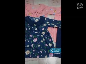 Pakaian Anak Perempuan Terbaru: Setelan Bunga Tulip & Baju Setelan Muslim