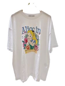 in Stock and Fast Delivery South Korea Dongdaemun 2023 Summer New Cartoon Girl Pure Cotton Short Sleeve Loose Plus Size T-shirt Female