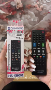 Mengenal Remot TV LED & LCD Sharp & Universal HD-SH001
