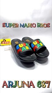ARJUNA 687 - Sandal Anak SUPER MARIO Bahan Karet Ringan & Fleksibel