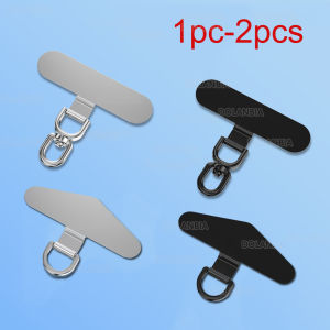 1/2 Sturdy Mobile Phone lanyard Clip Pad Stainless Steel Metal Ultra-thin Cellphone Connector Universal Patch for iPhone Xiaomi