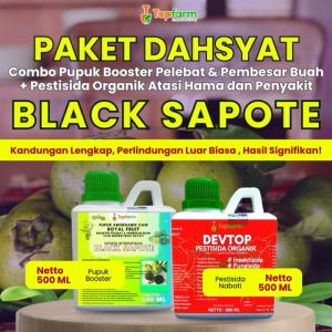 Pupuk Topfarm / Pestisida Topfarm / Pupuk Khusus Black Sapote / Obat Semprot Buah Black Sapote / Obat Pembesar Buah Black Sapote / Pupuk Pembesar Buah Black Sapote / Pupuk Pohon Black Sapote
