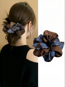 GUOQI | Elegant Scrunchie Bun Styling Hair Accessory 2026 New