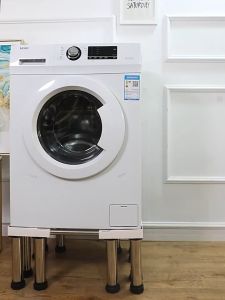 Adjustable Height Washing Machine Stand Base Stainless Steel Bracket Heavy Duty Fridge Tapak Kaki Mesin Basuh Anti Gegar