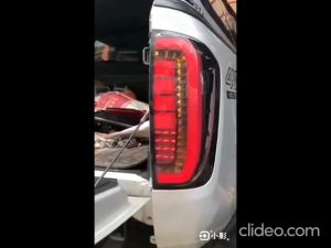 NISSAN NAVARA NP300 2015-2019 LED Sequential Signal Light Running Rear Tail Lamp (Smoke)