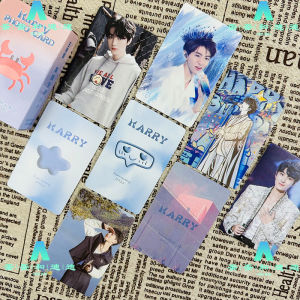 Wang Junkai Mini Truck 55 Pieces Per Box Do Not Repeat TFBoys Peripheral Rounded Corner Collection Card Self-Printed Mini Truck Lomo Card