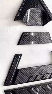 Ốp Tay + Hõm Nắp Xăng Ốp Gương CARBON xe Honda HRV 2023 - nay Vân CARBON cao cấp